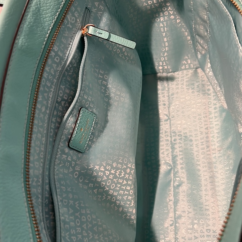 Kate Spade tote - EUC robins egg blue! - Picture 2 of 5